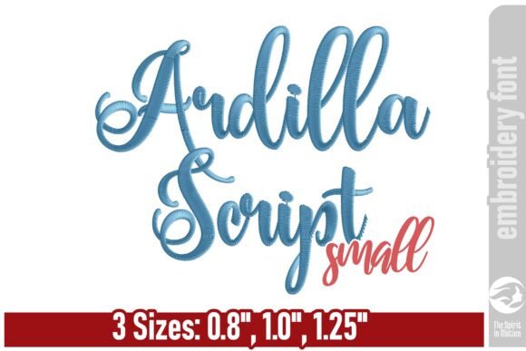 Ardilla Script: Elevate Holiday Embroidery