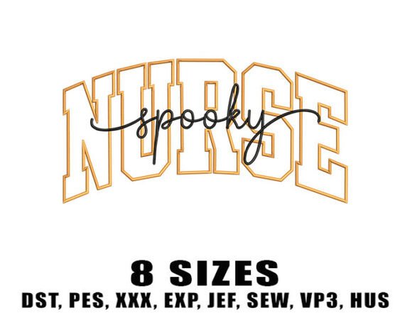 Halloween Nurse Embroidery Design Review