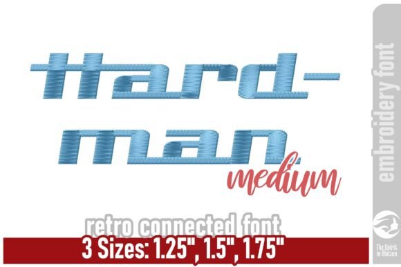 Hardman Retro Font: A Holiday Embroidery Review