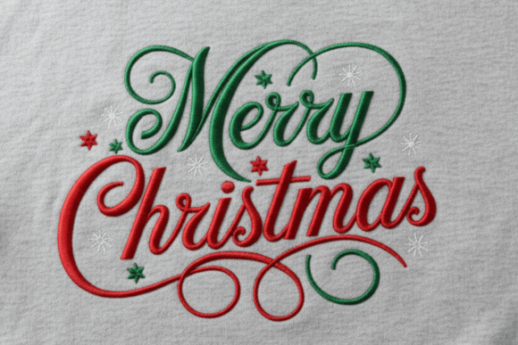 Reviewing Merry Christmas Embroidery Files for Craft Fairs