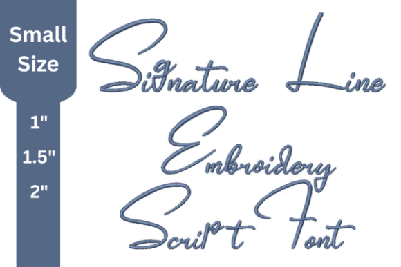 Reviewing Script Embroidery Font for Boutique Apparel