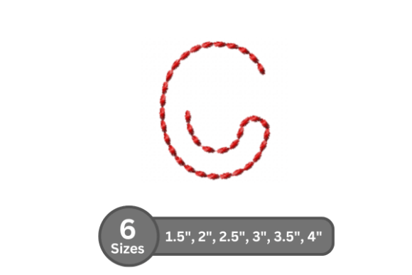 Reviewing Soft Cord Alphabet -C for Craft Fairs