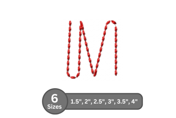 Reviewing Soft Cord Alphabet -M for Etsy Shops