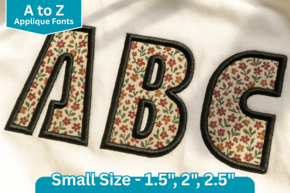 Rocket Patch Applique Font Review
