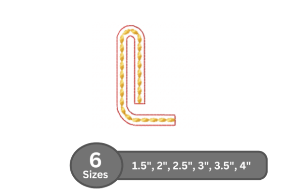 Rope Twist Alphabet -L: A Holiday Design Review