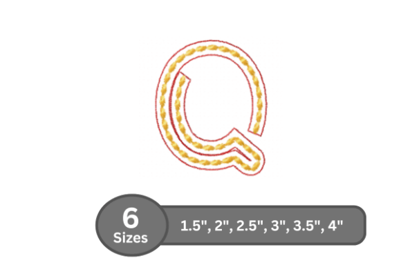 Rope Twist Alphabet -Q: A Designer’s Review