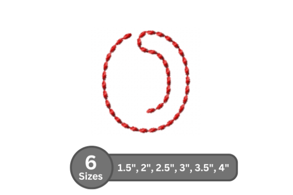Soft Cord Alphabet -O Review for Apparel